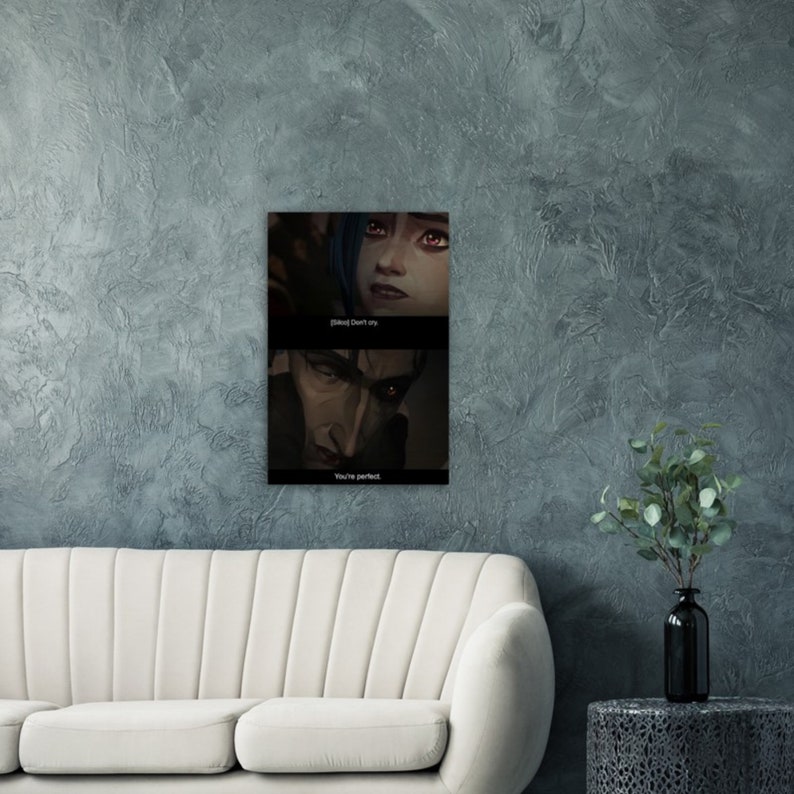 Jinx Arcane Poster Silco Arcane Poster Powder Arcane Vi Etsy