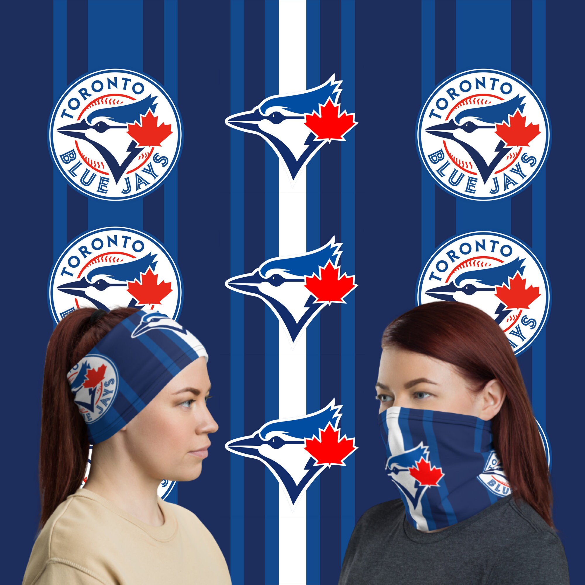 Toronto Blue Jays Bandana Toronto Blue Jays Shirt Toronto Etsy