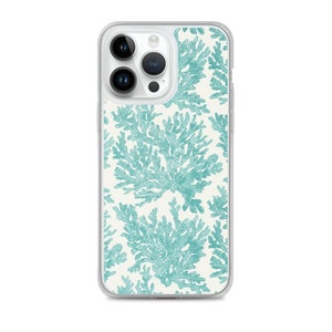 Turquoise Coral Phone Case