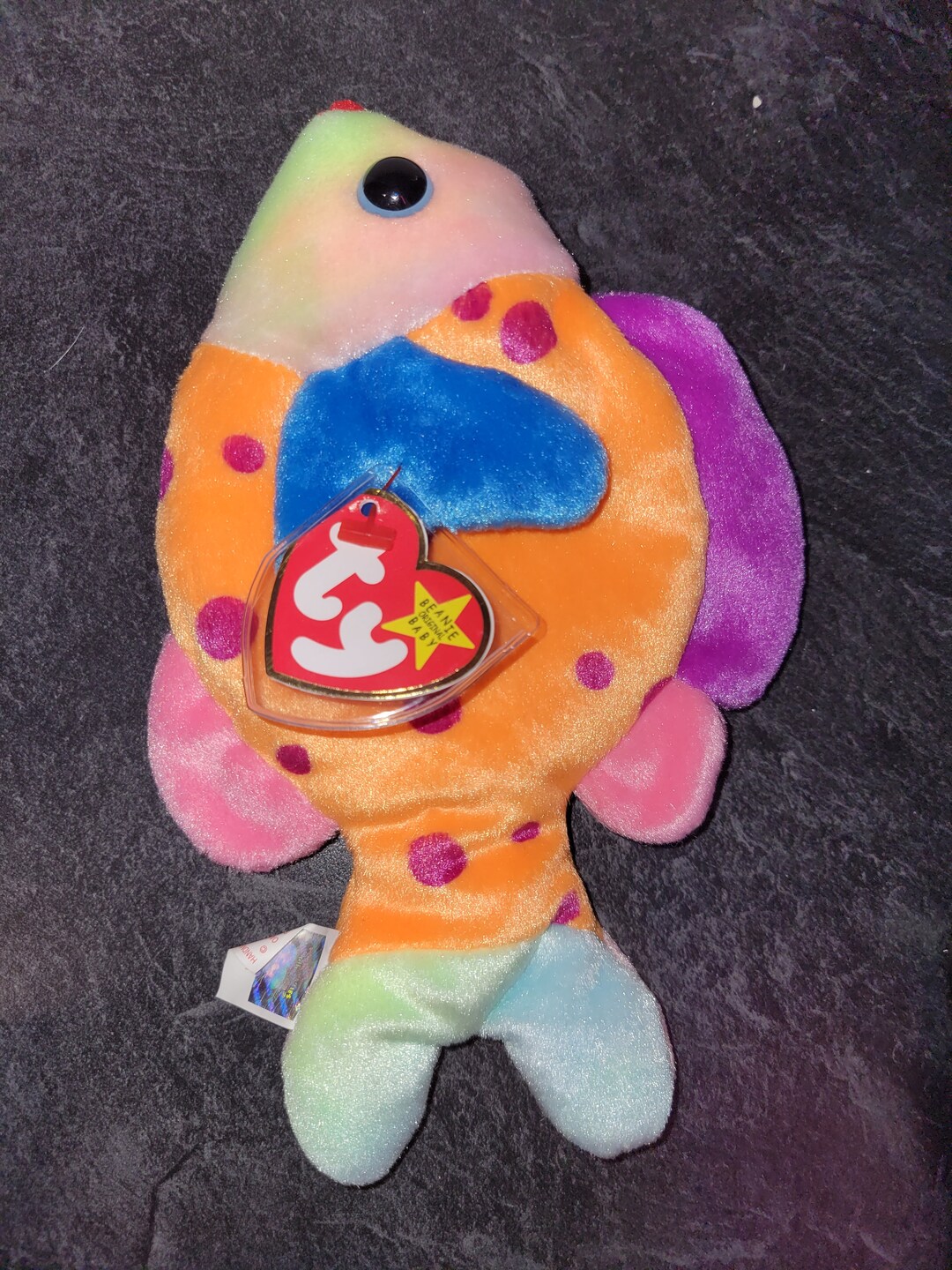 Authentic TY Beanie Baby Lips the Fish Saltwater Fish Fish Etsy