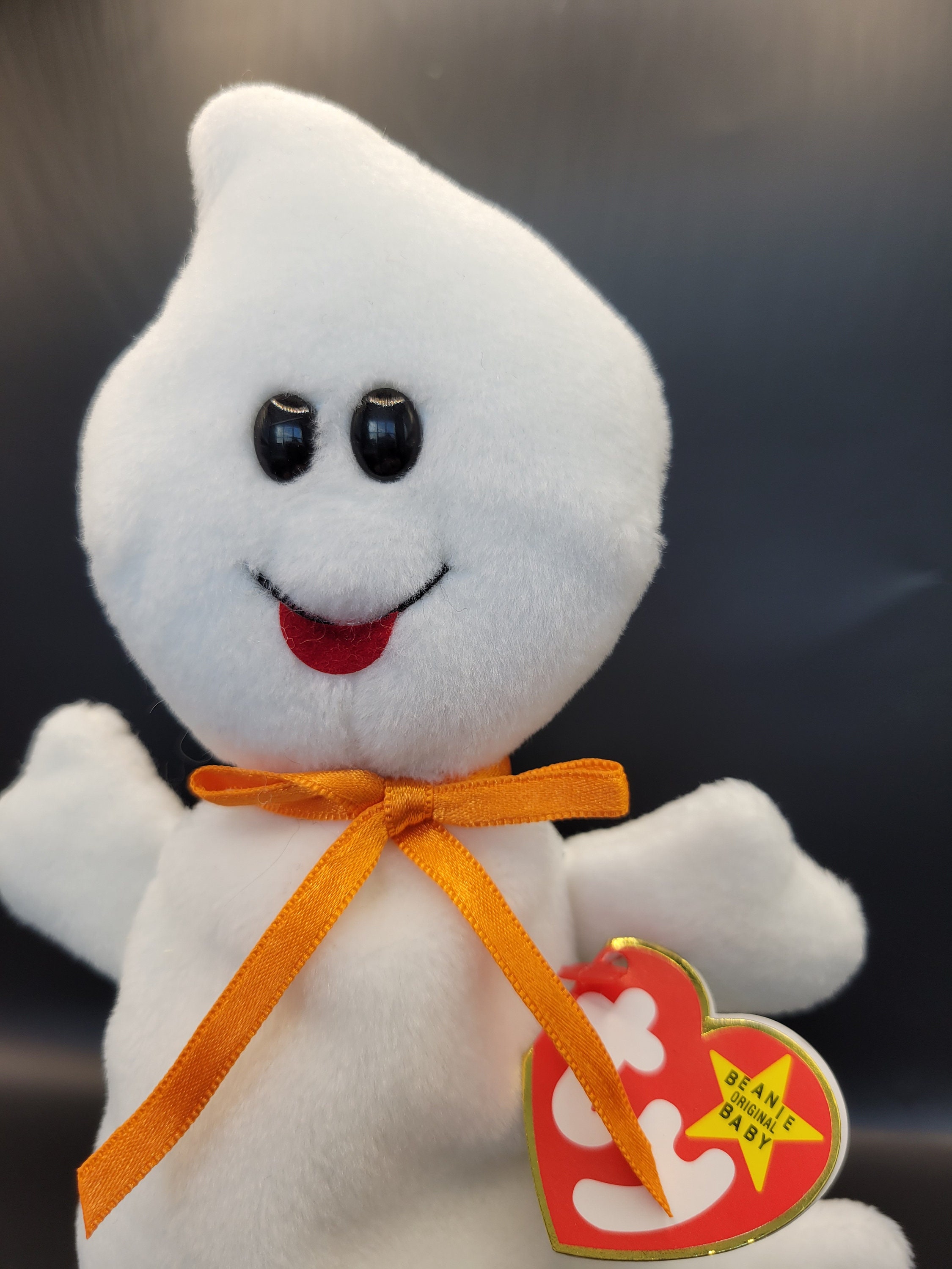 TY Beanie Baby Spooky the Ghost Halloween Collectible