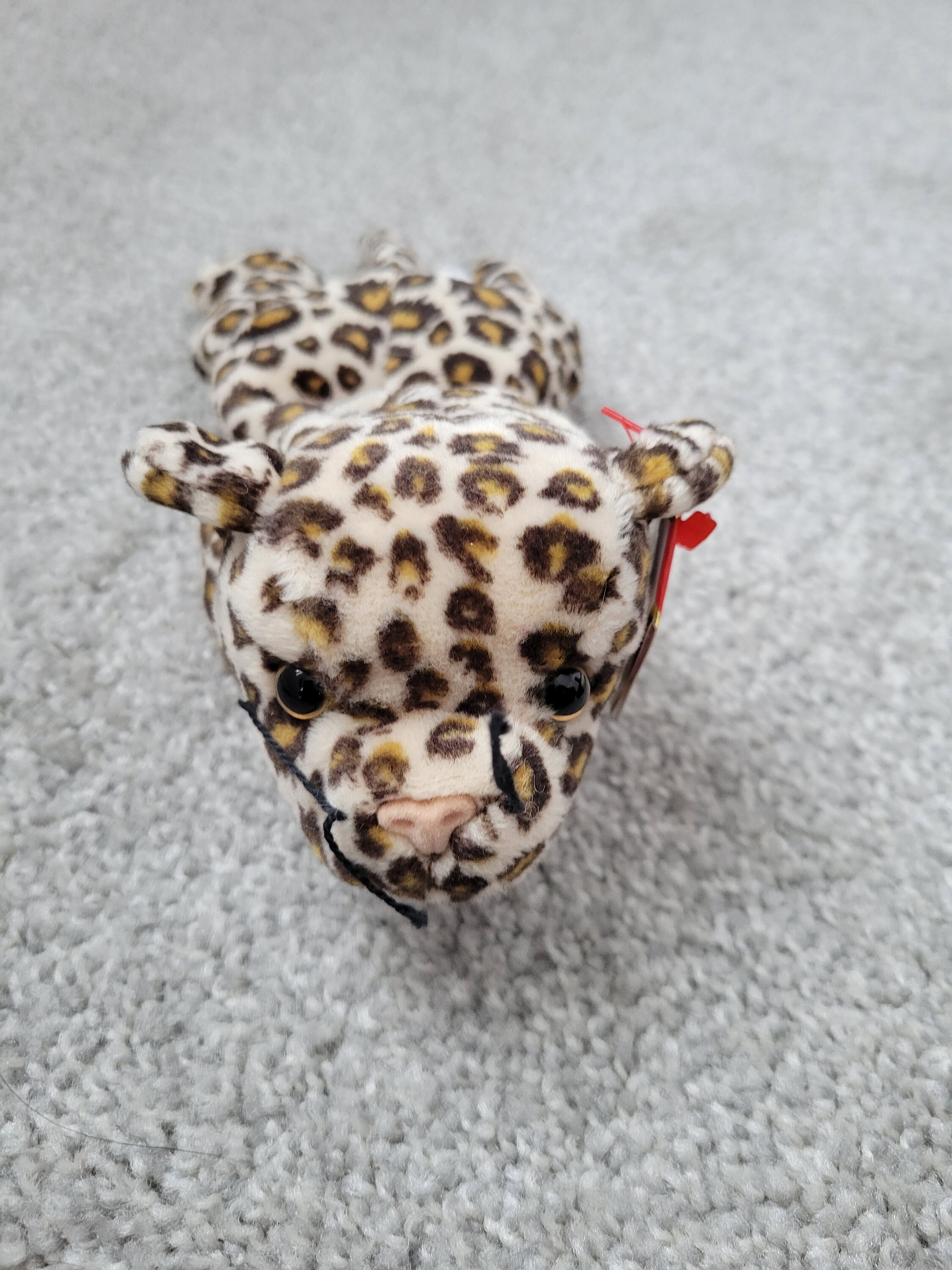 Freckles the leopard beanie baby deals mcdonalds birthday