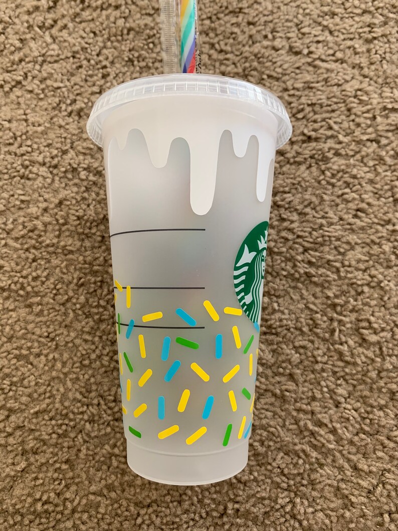 Download Full Wrap Ice Cream Starbucks Venti Coffee SVG file DIY | Etsy