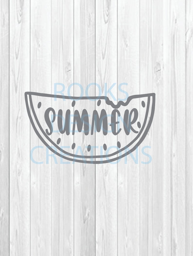 Download Watermelon Summer logo SVG and PNG files | Etsy
