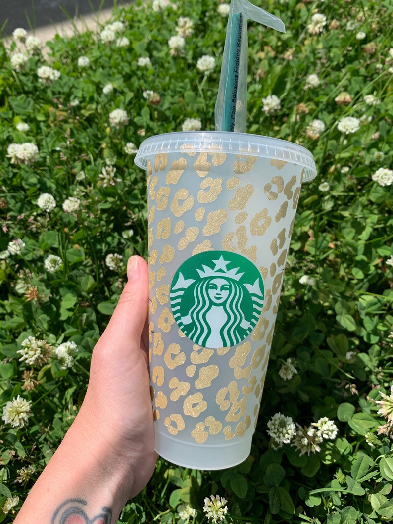 Download Leopard Full Wrap Starbucks Venti Coffee SVG & Png file ...