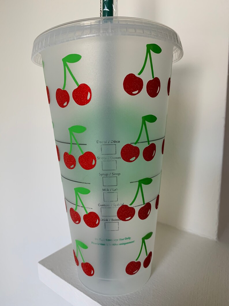 Download Cherry FULL WRAP for Starbucks vent cold cup SVG and png ...