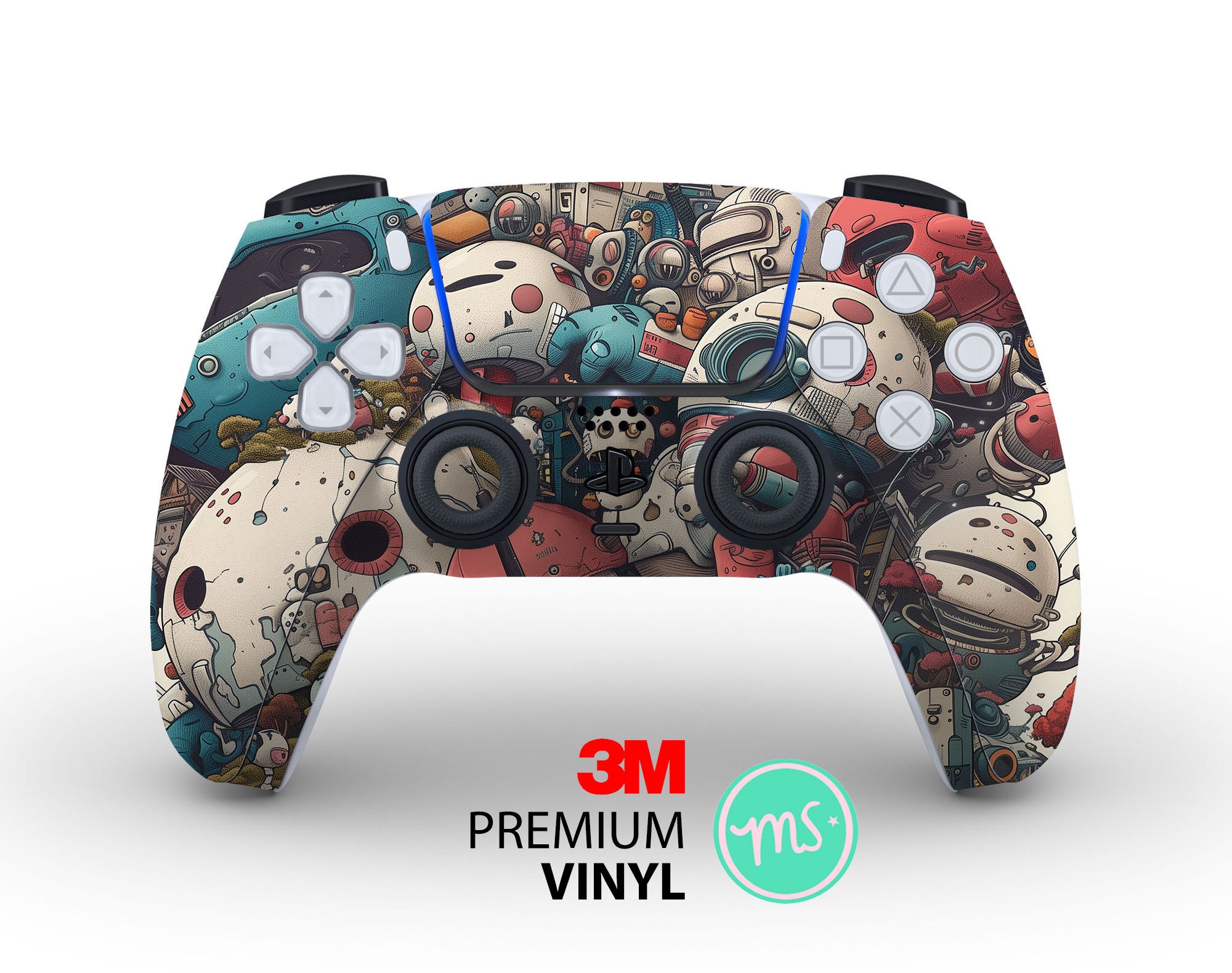 Stickers Ps4 Slim Rose + 2 Stickers pour manette – Gaming Univers