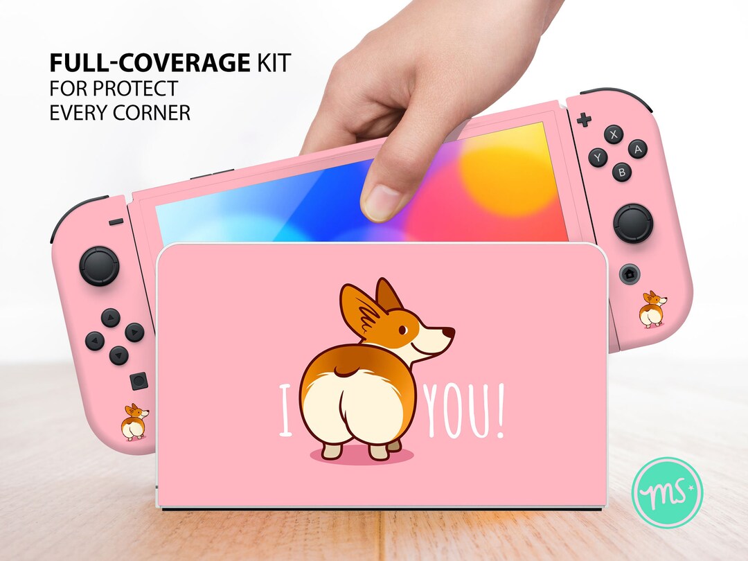 Nintendo Skin Switch Wrap Skin Console Joycon Vinyl Decals - Etsy