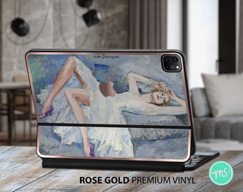 Gorgeous premium vinyl skin with awesome METALLIC EFFECT for the Apple Keyboards for iPad Pro and iPad Air