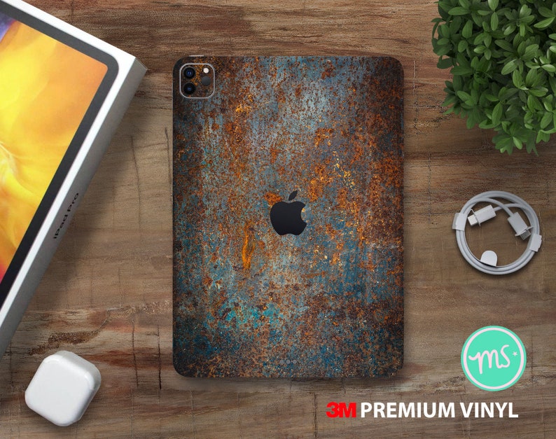 Metal rust texture iPad skin premium 3M skin for all iPad, Amazon Kindle and Samasung Galaxy Tabs models image 4