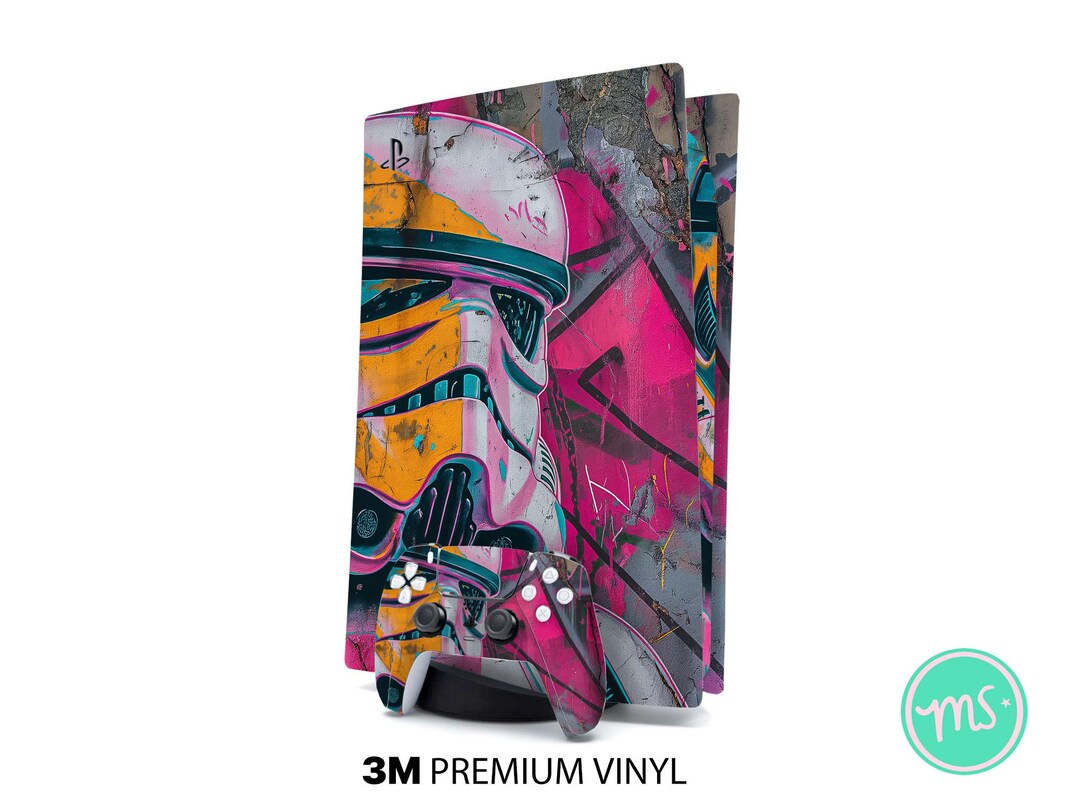 Playstation Pvc Patch Great Premium 3M Vinyl Skin for All Playstation Models All Consoles and ...