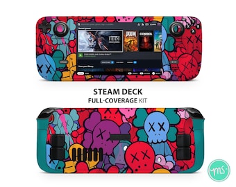Amazing 3M Vinyl Skin für Steam Deck und andere Spielkonsolen. AOKZOE,ONEEXPLAYER,Rog Ally,Razer Kishi. Das Beste Geschenk für Sohn und Tochter