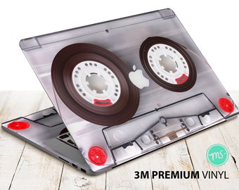 Vinilo transparente estilo vintage para MacBook Pro, MacBook Air 13 y otros portátiles. Adhesivo elegante y moderno de vinilo 3M de alta calidad para MacBook Pro.