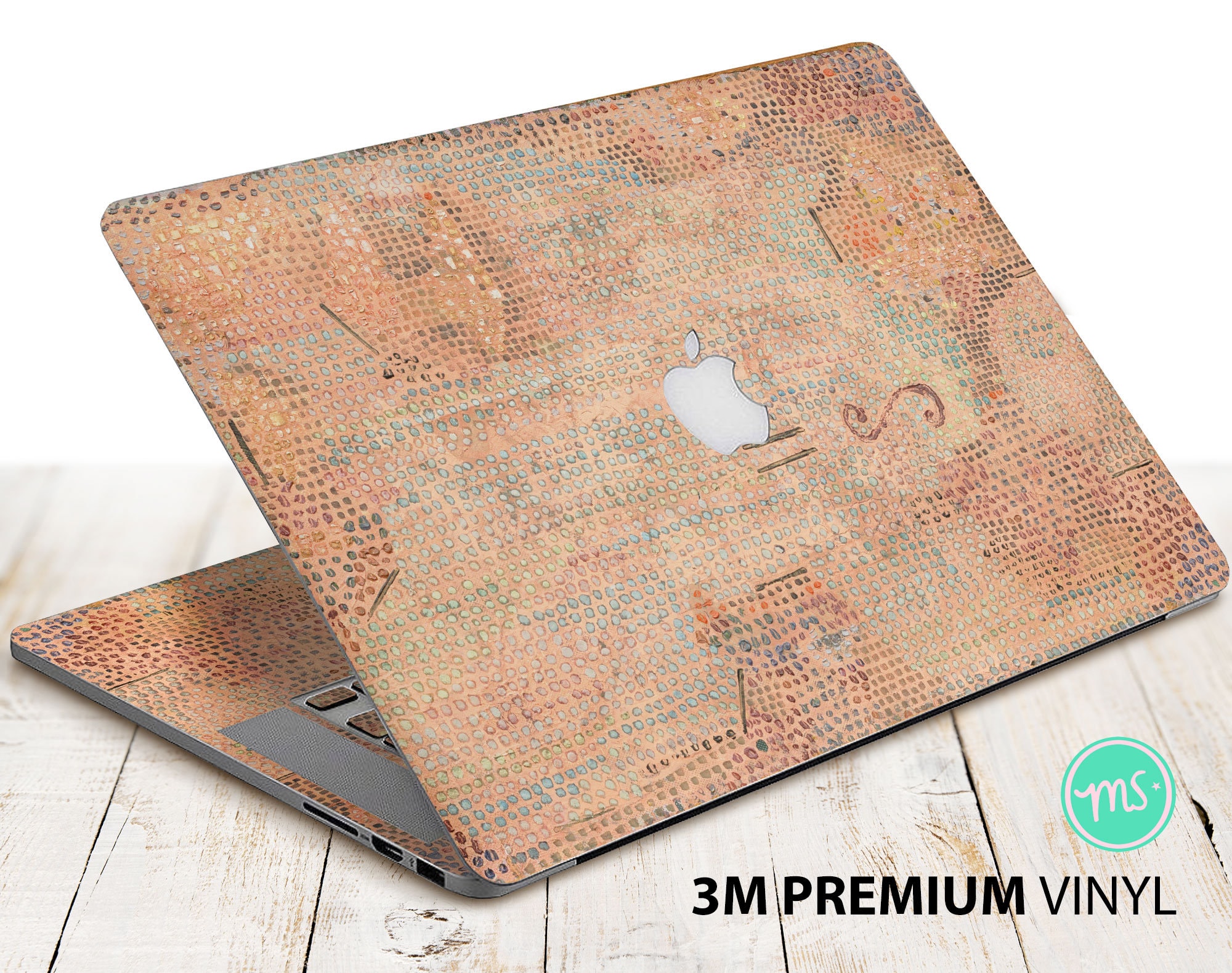 Art premium 3M vinyl sticker for all MacBook models and other laptops