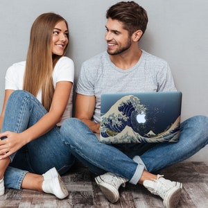 The Great Wave off Kanagawa von Katsushika Hokusai , Skin für MacBook Premium 3M Vinyl Aufkleber für alle MacBook Modelle und andere Laptops Bild 6