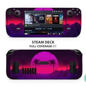 Amazing 3M vinyl skin for Steam Deck and others Game consoles. AOKZOE, ONEXPLAYER, Rog Ally, Razer Kishi. The Best gift for son and daughter