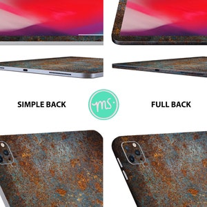 Metal rust texture iPad skin premium 3M skin for all iPad, Amazon Kindle and Samasung Galaxy Tabs models image 5