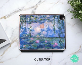 Gorgeous premium vinyl skin with awesome METALLIC EFFECT for the Apple Keyboards for iPad Pro and iPad Air