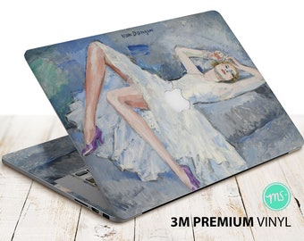 The Purple Shoes by Kees van Dongen iPad magic keyboard case premium 3M vinyl sticker for all MacBook models and other laptops