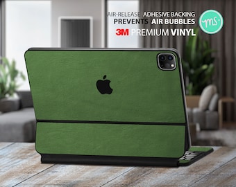 Green skin texture iPad magic keyboard skin 3M vinyl skin for the Apple Magic Keyboard and Apple Smart Keyboard Folio for iPad Pro and iPad