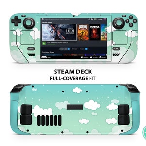 Amazing 3M vinyl skin for Steam Deck and others Game consoles. AOKZOE, ONEXPLAYER, Rog Ally, Razer Kishi. The Best gift for son and daughter