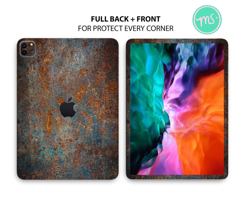 Metal rust texture iPad skin premium 3M skin for all iPad, Amazon Kindle and Samasung Galaxy Tabs models image 6
