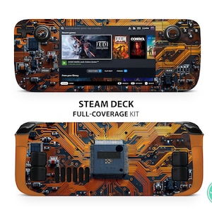 Amazing 3M vinyl skin for Steam Deck and others Game consoles. AOKZOE, ONEXPLAYER, Rog Ally, Razer Kishi. The Best gift for son and daughter