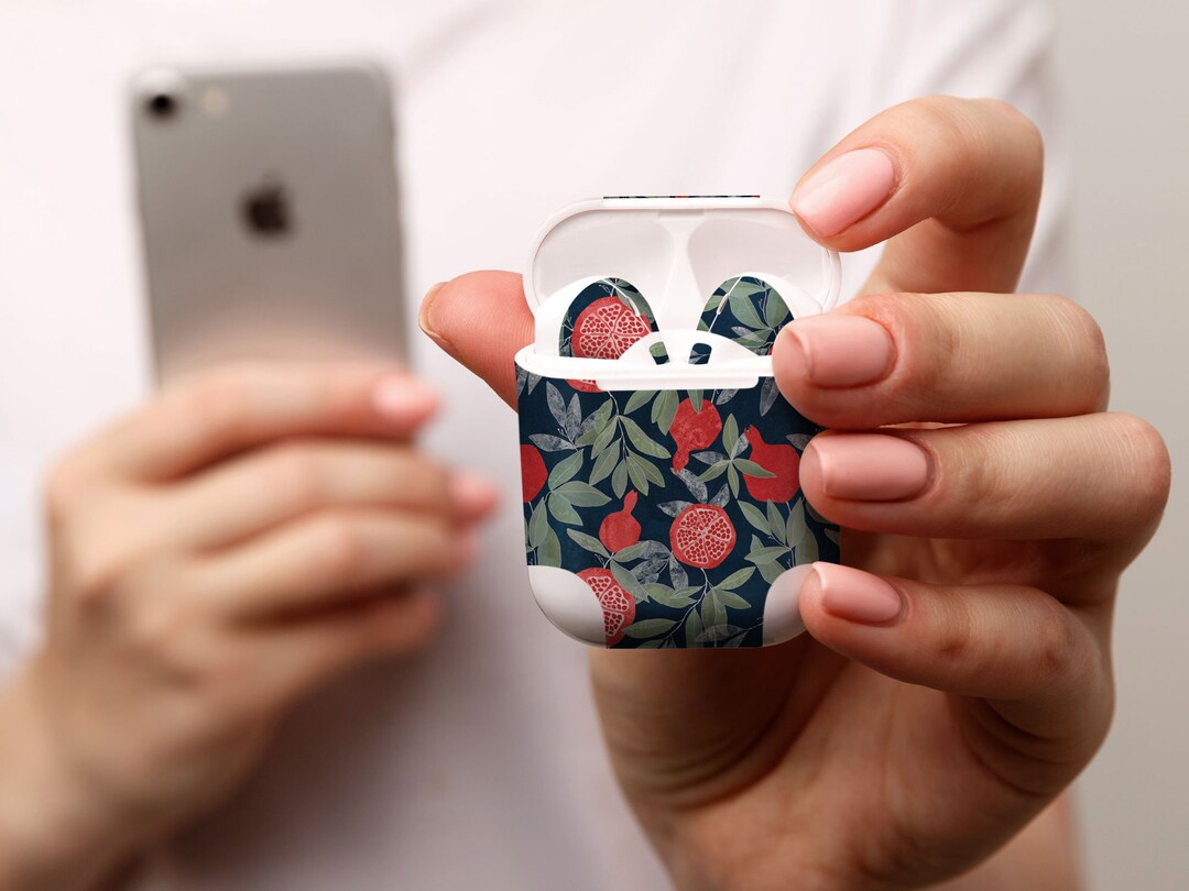 Pomegranate Tree , Sticker for Airpods Premium 3M Vinyl for Airpods All ...