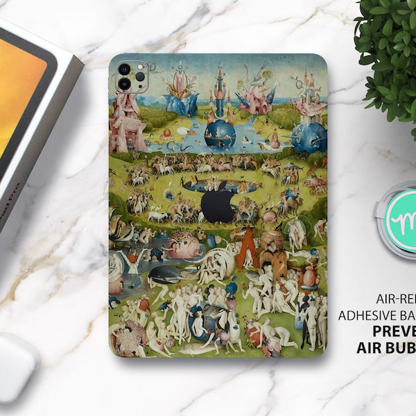 Le Jardin des délices (panneau central) par Hieronymus Bosch Skin pour iPad 3M premium pour iPad, Kindle d'Amazon et Samsung Galaxy