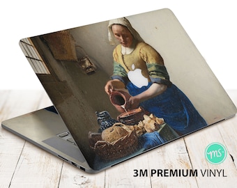 Die Milchmagd von Johannes Vermeer iPad magic Keyboard case premium 3 M Vinyl Aufkleber für alle MacBook Modelle und andere Laptops