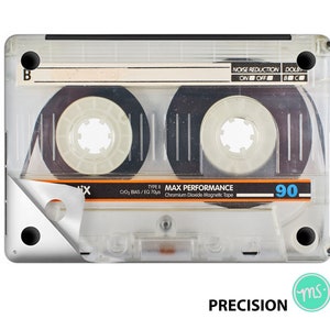Audiokassette mit Color Label Premium 3 M Vinyl Aufkleber für alle MacBook Modelle und andere Laptops