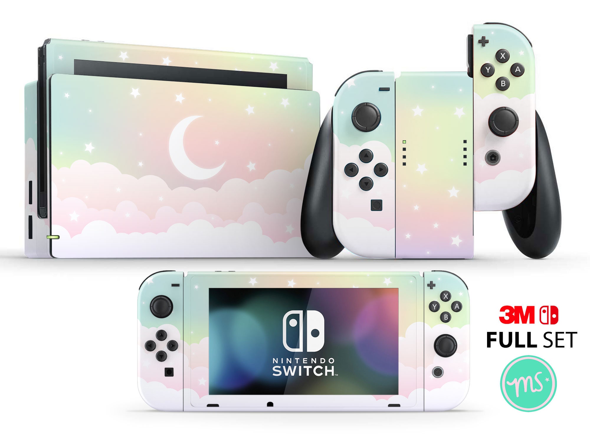 Stickers vinyles Skin Nintendo 3DS XL Cover pour consoles nintendo Skins Nintendo Skin pour console de jeu pour console Nintendo Switch Pro Switch