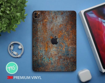 Metal rust texture iPad skin premium 3M skin for all iPad, Amazon Kindle and Samasung Galaxy Tabs models