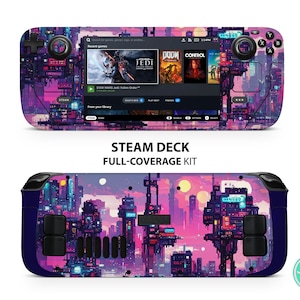 Amazing 3M vinyl skin for Steam Deck and others Game consoles. AOKZOE, ONEXPLAYER, Rog Ally, Razer Kishi. The Best gift for son and daughter