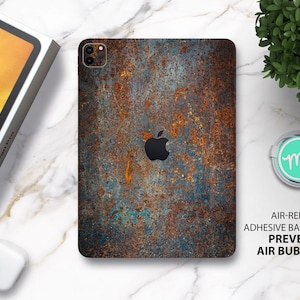 Metal rust texture iPad skin premium 3M skin for all iPad, Amazon Kindle and Samasung Galaxy Tabs models image 2