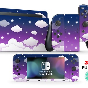 Nintendo Switch-skinn premium 3M vinylskinn för Nintendo Switch, Nintendo Switch OLED och Nintendo Lite