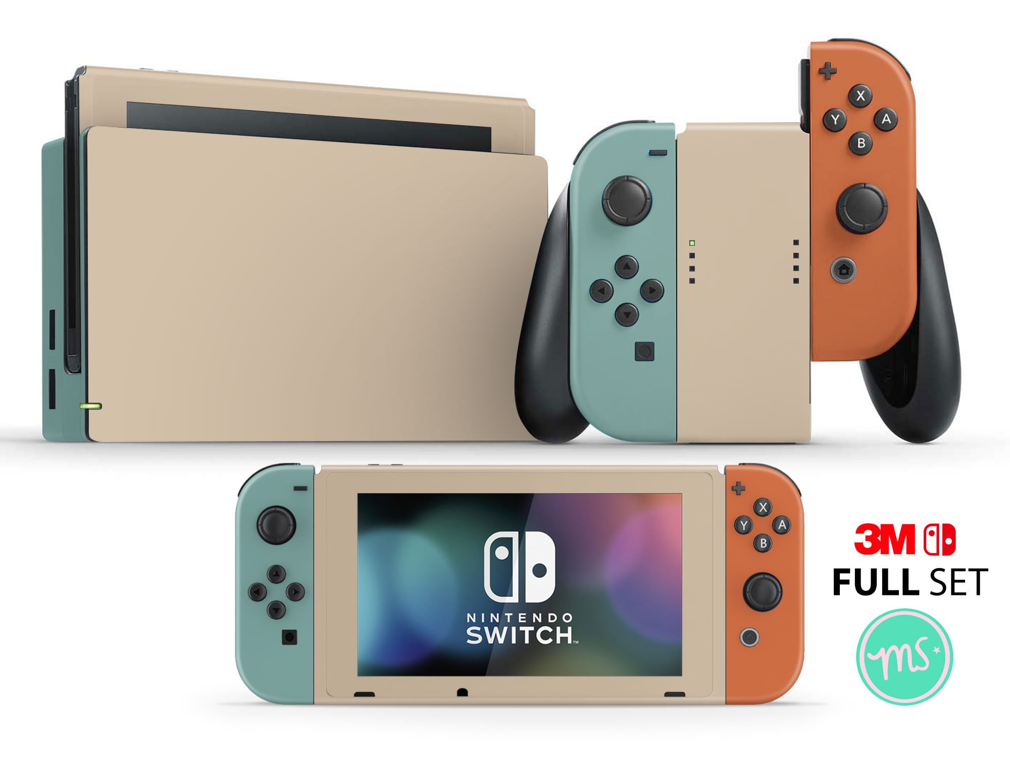 Nintendo Skin Nintendo Lite Nintendo Joycon Console Skin Wrap Etsy New Zealand