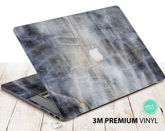 Polished marble , sticker for Macbook premium 3M vinyl sticker for all MacBook models and other laptops