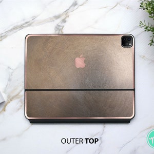 Gorgeous premium vinyl skin with awesome METALLIC EFFECT for the Apple Keyboards for iPad Pro and iPad Air