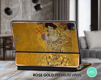 Gorgeous premium vinyl skin with awesome METALLIC EFFECT for the Apple Keyboards for iPad Pro and iPad Air