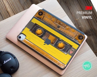 Vinilo adhesivo amarillo vintage para MacBook Pro, MacBook Air 13 y otros portátiles. Diseño elegante y moderno para MacBook Pro. Vinilo 3M.