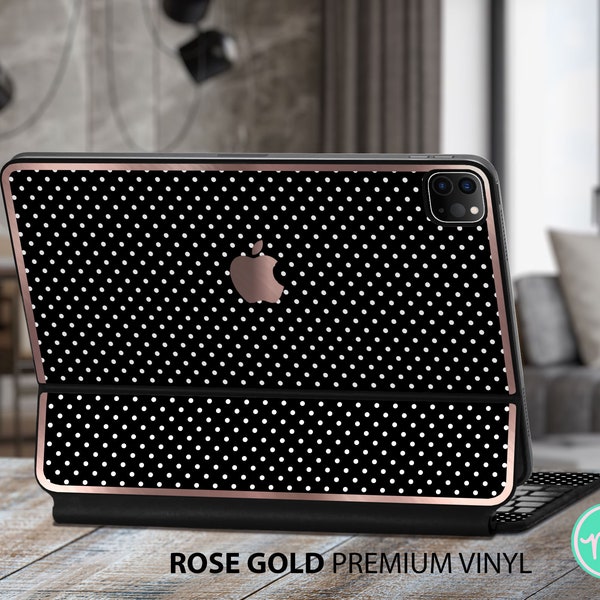 Gorgeous premium vinyl skin with awesome METALLIC EFFECT for the Apple Keyboards for iPad Pro and iPad Air