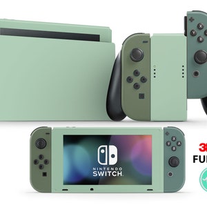 Puede incluir: Un conjunto completo de skins para la consola Nintendo Switch, en verde y negro. El conjunto incluye skins para la consola, los mandos Joy-Con y la base. Las skins están fabricadas por 3M y están diseñadas para proteger tu consola de arañazos y desgaste. Las skins son fáciles de aplicar y quitar, y no dejan residuos.