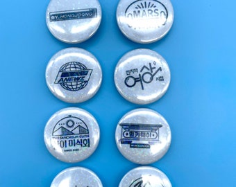 Ateez buttons(1.25in/3mm)