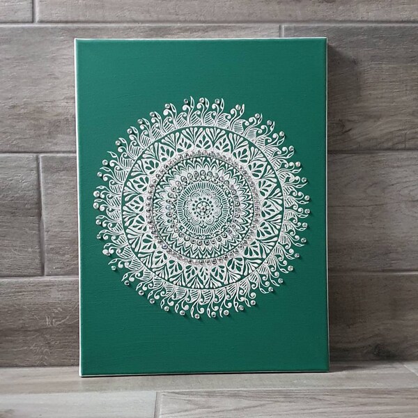 Mandala Painting - Etsy UK