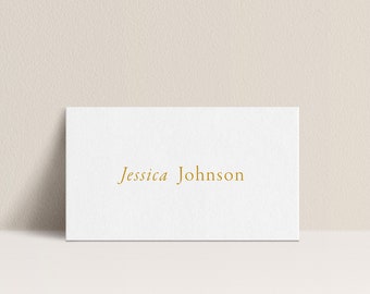 Arabella Place Name Cards | Modern Wedding Stationery | On the Day Stationery