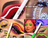 Neon Liquid Eyeliner 3 colors green white yellow