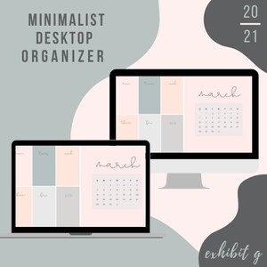 2020 2021 Monthly Calendar Desktop Wallpaper Background Etsy Here are our picks for 50 minimalist desktop wallpapers and backgrounds that you can try out. 2020 2021 monthly calendar desktop