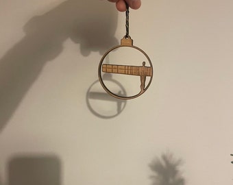 Mini Angel of the North Bauble