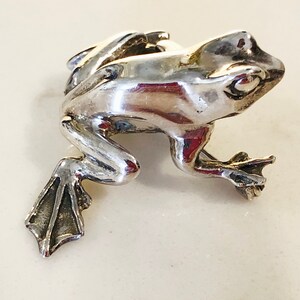 Pingente Sapo / Siver Sólido